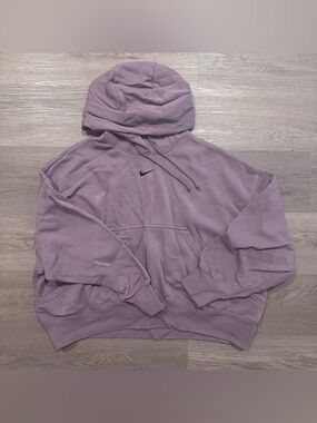 Nike Women's Mauve Crewneck Hoodie